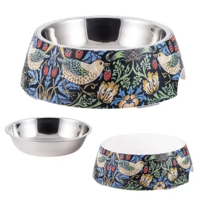 COMEDERO DE MASCOTAS GRANDE WILLIAM MORRIS